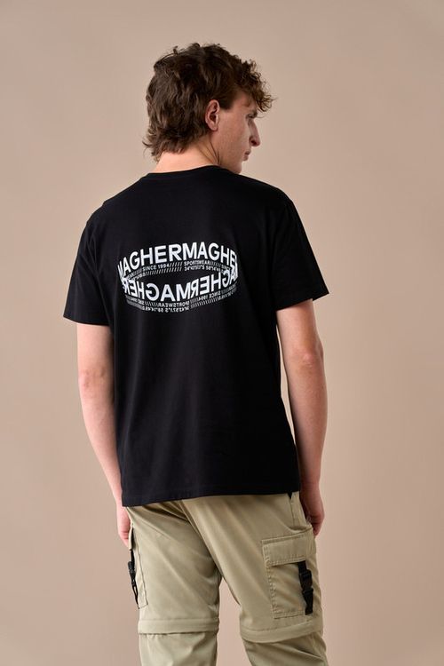 Remera Nube Estampada