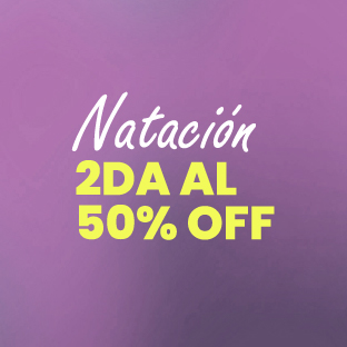 NATACIÓN MUJER | 2DA AL 50% OFF